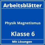 Arbeitsblätter Physik Klasse 6 Magnetismus PDF