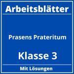 Arbeitsblätter Präsens Präteritum Klasse 3 PDF