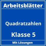 Quadratzahlen Arbeitsblätter Klasse 5 PDF Quadratzahlen Arbeitsblätter Klasse 5 PDF