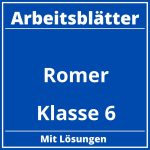 Römer Klasse 6 Arbeitsblätter PDF