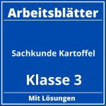 Arbeitsblätter Sachkunde Klasse 3 Kartoffel PDF