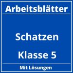 Arbeitsblätter Schätzen Klasse 5 PDF