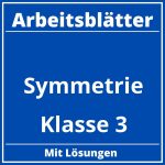 Symmetrie Arbeitsblätter Klasse 3 PDF