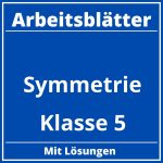 Symmetrie Arbeitsblätter Klasse 5 PDF