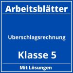 Überschlagsrechnung Klasse 5 Arbeitsblätter PDF