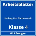 Arbeitsblätter Umfang Und Flächeninhalt Klasse 4 PDF