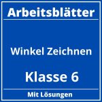 Winkel Zeichnen Klasse 6 Arbeitsblätter PDF