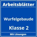 Würfelgebäude Klasse 2 Arbeitsblätter PDF